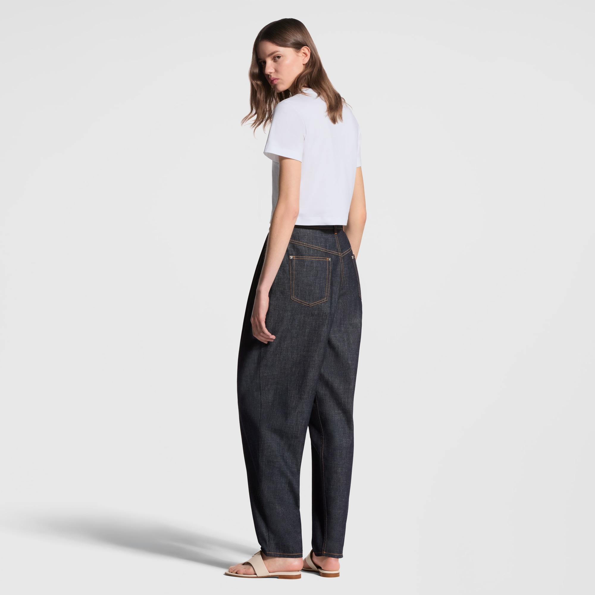 Lace Signature Crop Top - Women - Ready-to-Wear | LOUIS VUITTON ®